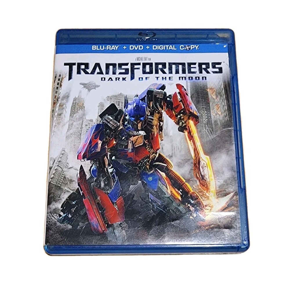 Transformers Dark of the Moon Blu-ray + DVD, 2011 Action Movie PG-13 Michael Bay